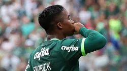 Endrick atuando pelo Palmeiras - (Foto: Cesar Greco/Palmeiras/by Canon)