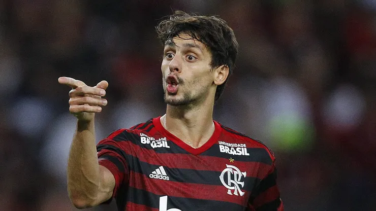 Rodrigo Caio zagueiro do Flamengo durante partida