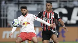 Bragantino e São Paulo durante partida no estadio Nabi Abi Chedid pelo campeonato Brasileiro. Marcello Zambrana/AGIF