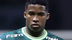 Foto: Marcello Zambrana/AGIF - Endrick em partida pelo Palmeiras pelo Campeonato Brasileiro