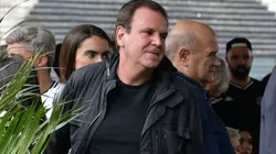 Eduardo Paes em São Januário para velório de Dinamite. Foto: Thiago Ribeiro/AGIF