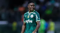 Endrick revela ritual em jogos do Palmeiras. Alexandre Schneider/Getty Images