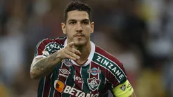 Nino terminou a Libertadores como capitão do Fluminense - Foto: Wagner Meier/Getty Images