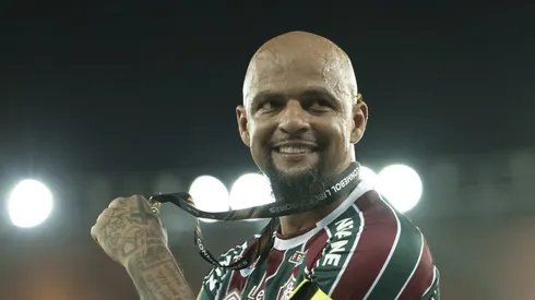 Felipe Melo comemora título da Copa Libertadores - Foto: Jorge Rodrigues/AGIF