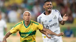 Santos e Cuiabá se enfrentam na Vila Belmiro, pela 32ª rodada do Brasileirão. Gil Gomes/AGIF
