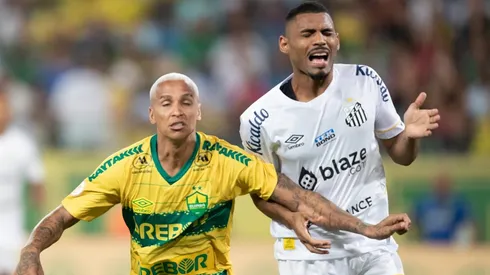 Santos e Cuiabá se enfrentam na Vila Belmiro, pela 32ª rodada do Brasileirão. Gil Gomes/AGIF