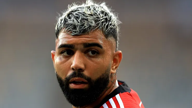 Gabigol jogador do Flamengo em partida pelo Brasileiro. Foto: Buda Mendes/Getty Images