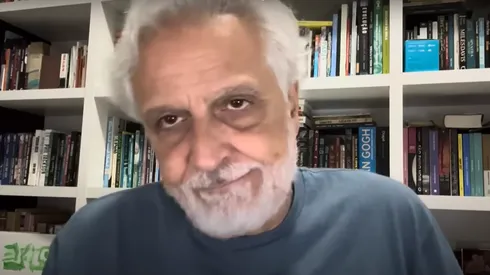 Fabio Sormani em live pelos eu canal na intrenet. Foto: Reprodução Youtube/ Canal do Sormani