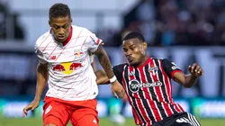 J. Mendez, jogador do Sao Paulo, durante partida contra o Bragantino, no estadio Nabi Abi Chedid pelo campeonato Brasileiro A 2023 e se enfrentam quarta-feira de novamente. Marcello Zambrana/AGIF