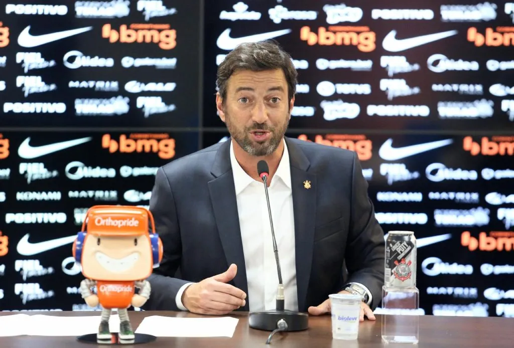 Cássio disparou contra o planejamento de Duílio no Corinthians. Foto: Divulgação Corinthians