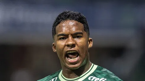 Endrick sofreu trauma no cotovelo contra o Botafogo. Foto: Abner Dourado/AGIF