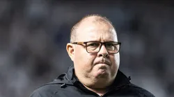 Marcelo Fernandes liga sinal de alerta sobre zagueiros do Santos. Foto: Abner Dourado/AGIF