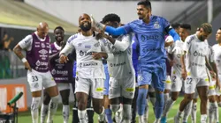 SP - SANTOS - 26/04/2023 - COPA DO BRASIL 2023, SANTOS X BOTAFOGO-SP - Messias jogador do Santos comemora seu gol durante partida contra o Botafogo-SP no estadio Vila Belmiro pelo campeonato Copa do Brasil 2023. Foto: Fernanda Luz/AGIF