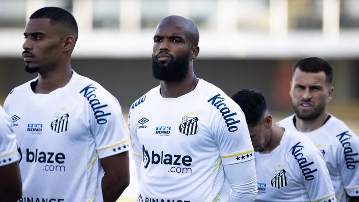 Messias, jogador do Santos, durante partida contra o Botafogo no estádio Vila Belmiro pelo Campeonato Brasileiro - Abner Dourado/AGIF
