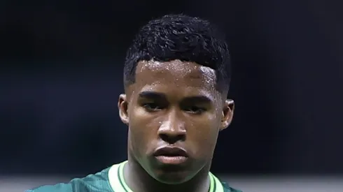 SP - SAO PAULO - 25/10/2023 - BRASILEIRO A 2023, PALMEIRAS X SAO PAULO - Endrick jogador do Palmeiras durante partida contra o Sao Paulo no estadio Arena Allianz Parque pelo campeonato Brasileiro A 2023. Foto: Marcello Zambrana/AGIF