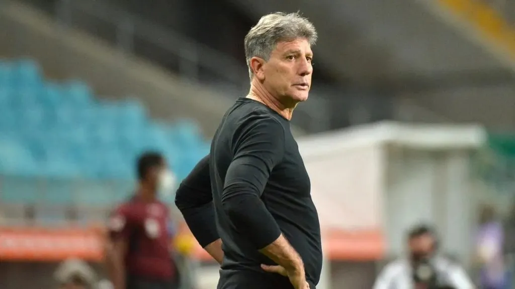 Renato Gaúcho, técnico do Grêmio – Foto: Silvio Avilla/Getty Images