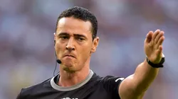 Torcida do Fluminense fica pistola com arbitragem na final da Libertadores. Foto: Thiago Ribeiro/AGIF