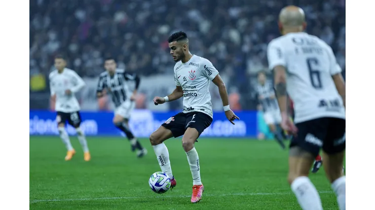 SP - SAO PAULO - 31/05/2023 - COPA DO BRASIL 2023, CORINTHIANS X ATLETICO-MG - Fausto Vera jogador do Corinthians durante partida contra o Atletico-MG no estadio Arena Corinthians pelo campeonato Copa do Brasil 2023. Foto: Marcello Zambrana/AGIF