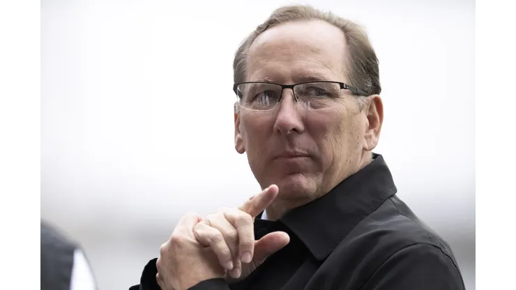 John Textor, Dono da SAF do Botafogo antes da partida contra o Bahia no Nilton Santos pelo campeonato Brasileiro A 2023. Foto: Jorge Rodrigues/AGIF