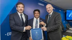 Presidente da CBF é aclamado para o Conselho da Fifa e é elogiado por presidente da FIFA. Joilson Marconne/CBF