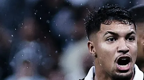 Marcos Leonardo em ação pelo Santos - Foto: Fabio Giannelli/AGIF