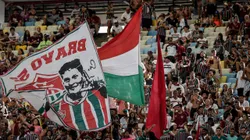 Torcida do Flu não segura a ansiedade, mas mantém a esperança no título - Foto: Thiago Ribeiro/AGIF