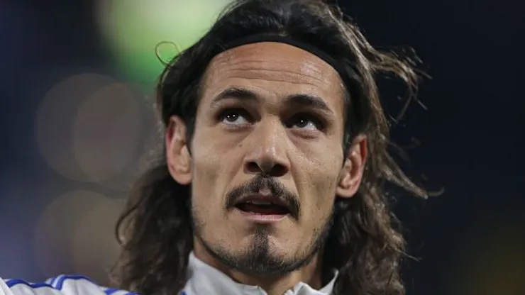 Foto: Daniel Jayo/Getty Images - Cavani em partida do Boca Juniors, pelo Campeonato Argentino