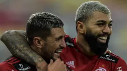 Arrascaeta e Gabigol, ídolos do Flamengo Foto: Thiago Ribeiro/AGIF