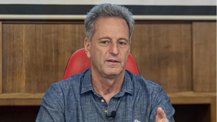 Presidente do Flamengo, Rodolfo Landim. Foto: Paula Reis / Flamengo