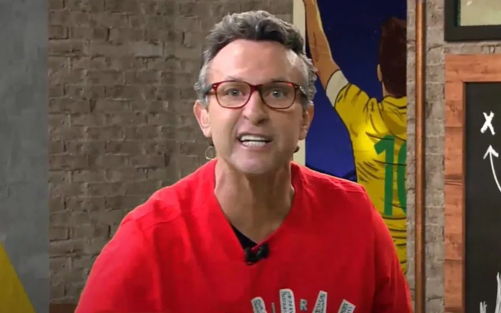 Neto acredita que o Flamengo vencerá tudo no Brasil em 2024. Foto: Reprodução Os Donos da Bola