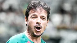 Fernando Diniz em jogo contra o Bahia pelo Campeonato Brasileiro antes da decisão na Libertadores. Foto: Fernando Moreno/AGIF