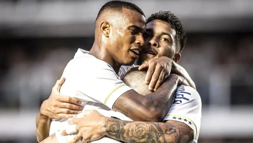 Marcos Leonardo em ação - Flickr Oficial Santos FC