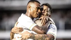 Marcos Leonardo e Jean Lucas devem sair da Vila Belmiro. Foto: Flickr Oficial Santos FC