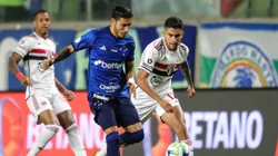 São Paulo e Cruzeiro se enfrentam no Morumbi em duelo válido pela 31ª do Brasileirão. Gilson Lobo/AGIF