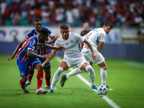 Grêmio x Bahia pela 32ª rodada do Campeonato Brasileiro; Onde assistir AO VIVO, horário e escalações