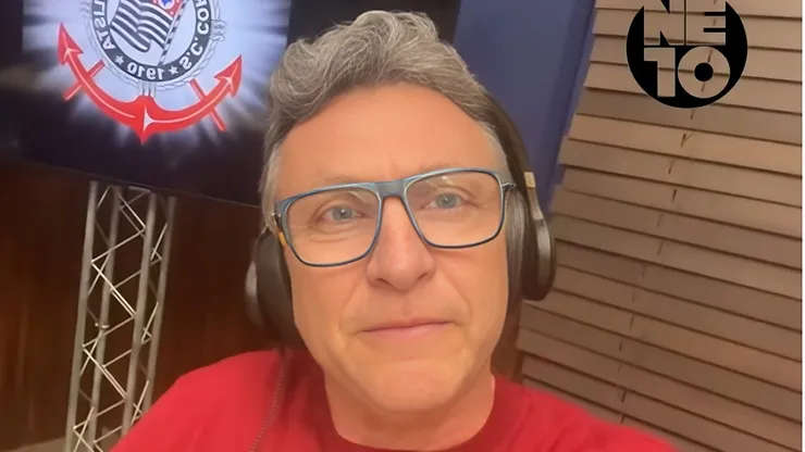 Craque Neto em vídeo publicado falando sobre o Santos - Foto: Reprodução/YouTube