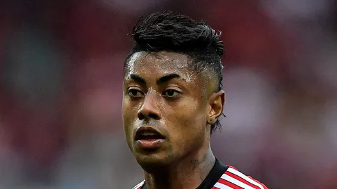 Bruno Henrique foi expulso - Foto: Thiago Ribeiro/AGIF