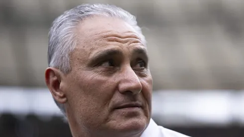 Tite falou sobre a derrota do Flamengo Foto: Jorge Rodrigues/AGIF