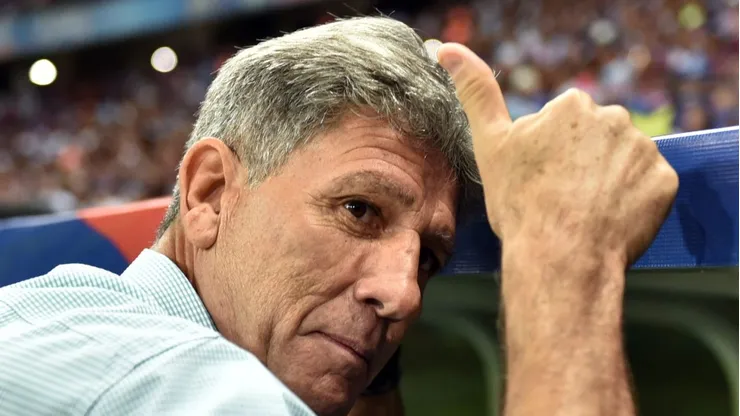 Técnico do Grêmio aproveitou para cutucar o rival - Foto: Walmir Cirne/AGIF.