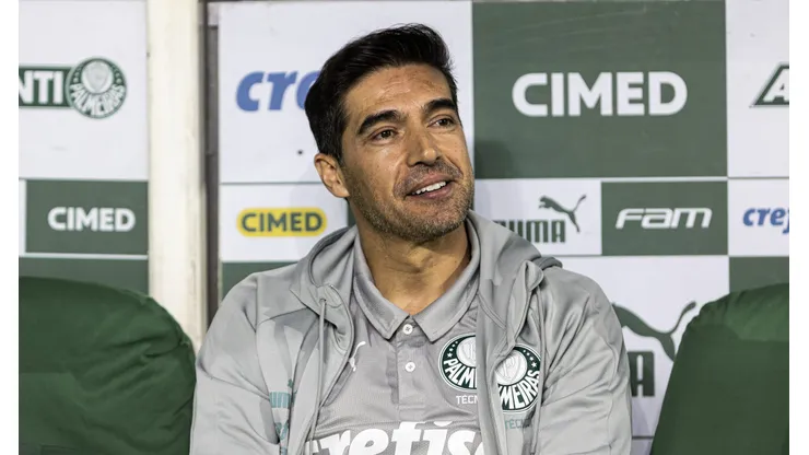 Abel completou três anos no comando do Palmeiras e conquistou a torcida. Foto: Abner Dourado/AGIF