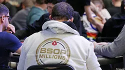 Agasalho é fundamental no BSOP MIllions