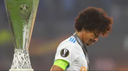 Luiz Gustavo na final da Europa League. Foto: Matthias Hangst/Getty Images