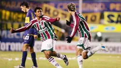 Foto: Ricardo Ayres/Photocamera - Fluminense enfrentando o Boca na semifinal da Libertadores