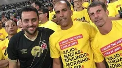 Brant, Felipe e Pedrinho durante campanha de 2017 (Foto: divulgação grupo Sempre Vasco)