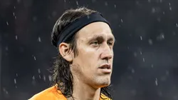 Cássio durante partida do Timão. Foto: Abner Dourado/AGIF