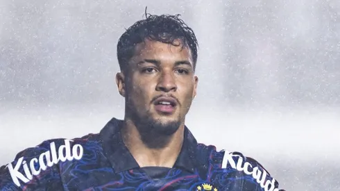 Marcos Leonardo vem chamando atenção do Flamengo Foto: Abner Dourado/AGIF