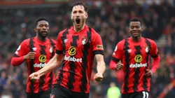 Matías Viña nos tempos de Bournemouth. Foto: Bryn Lennon/Getty Images