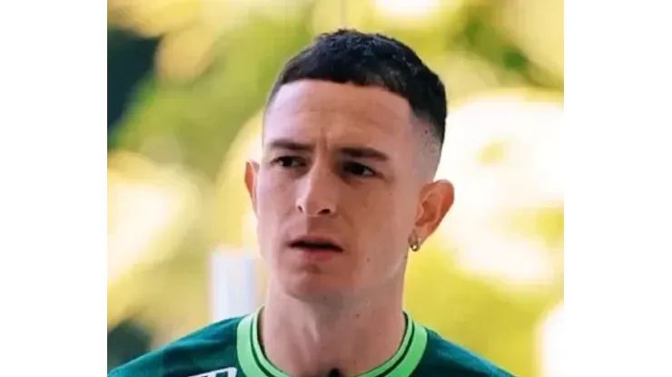 Aníbal Moreno, novo reforço do Palmeiras conheceu o clube - Foto: TV Palmeiras