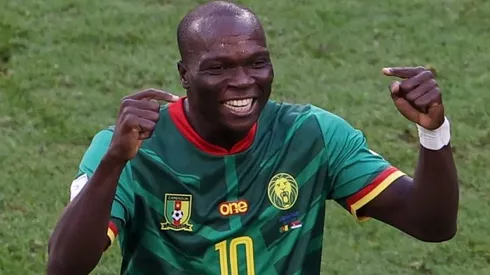 Aboubakar pela Seleção de Camarões, pela Copa do Mundo - Foto: Francois Nel/Getty Images