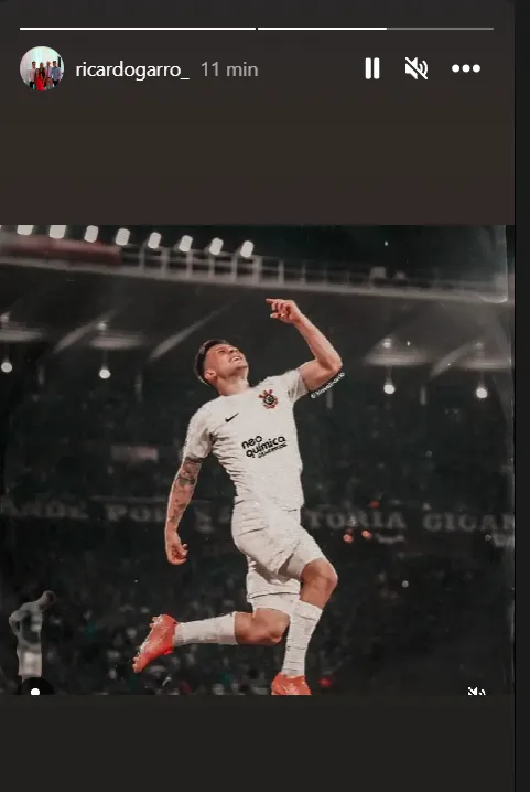 Ricardo Garro, pai de Rodrigo Garro em postagem nas redes sociais. Foto: Reprodução twitter